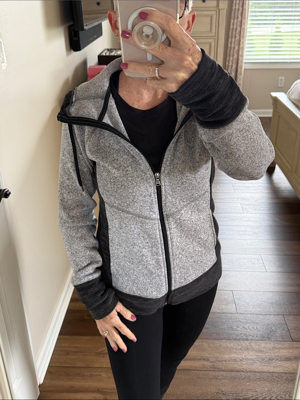 Tek Gear Zippered Jacket with Hood